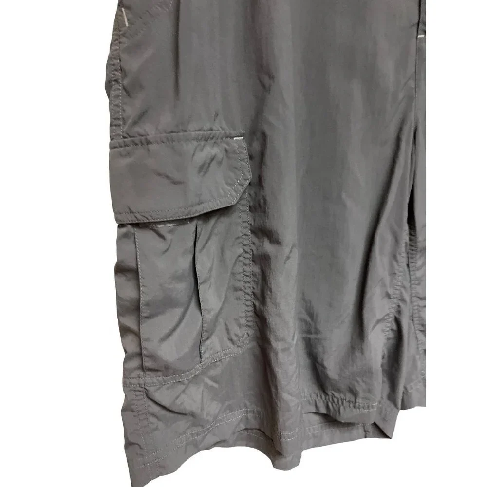 Columbia Omni Shade Grey Hiking Cargo Shorts Men's Size XXL